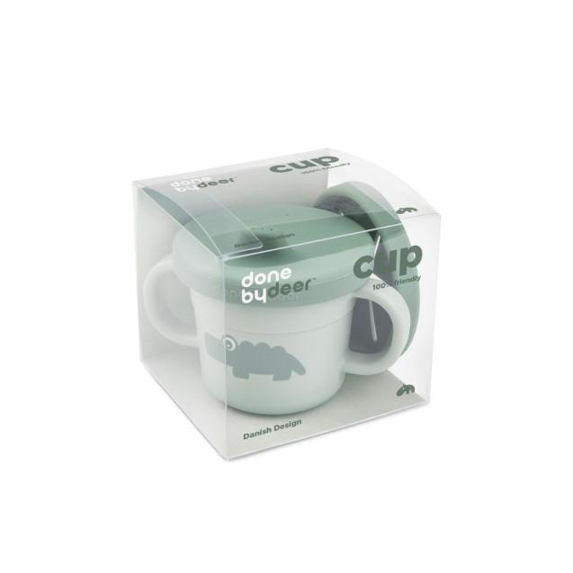 Ποτήρι Done By Deer Με Λαβές Και Στόμιο + Snack...