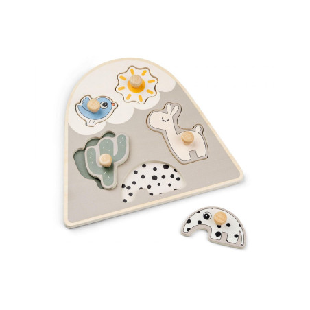 Ξύλινο Παζλ Done By Deer Lalee Sand BR77688