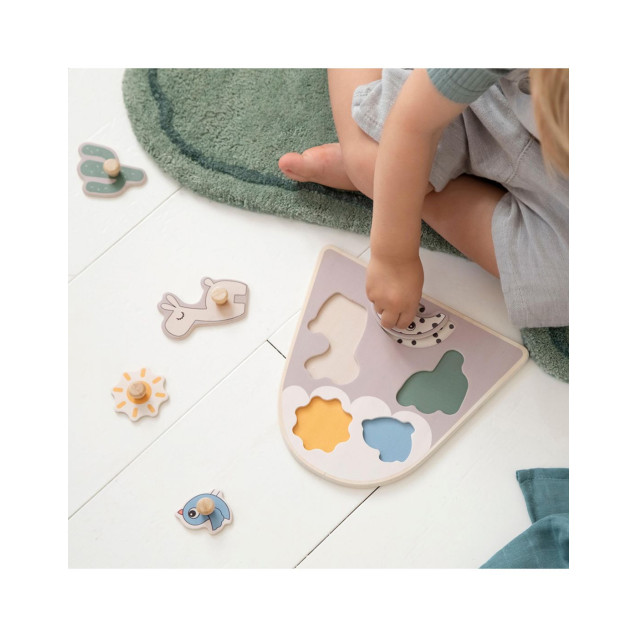 Ξύλινο Παζλ Done By Deer Lalee Sand BR77688