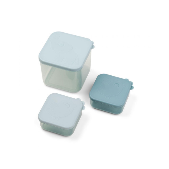Δοχείο Αποθήκευσης Φαγητού Done By Deer Elphee Blue 2Τεμ...