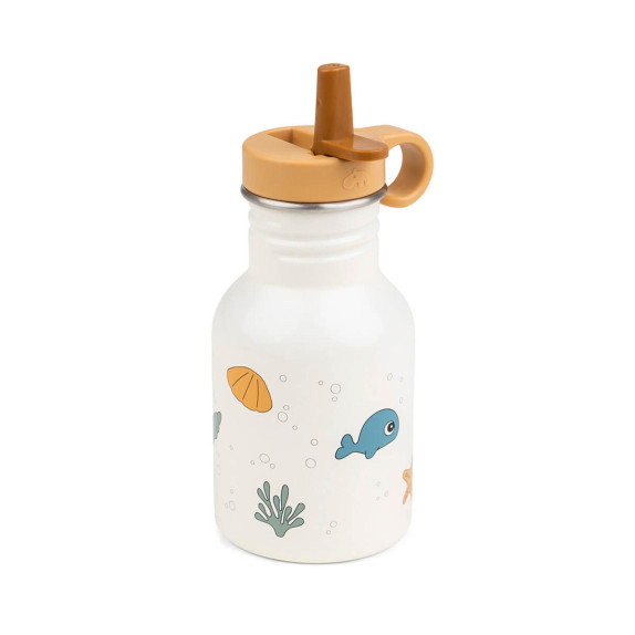 Παγουρίνο Ανοξείδωτο Done By Deer Sea Friends Beige 350ml...