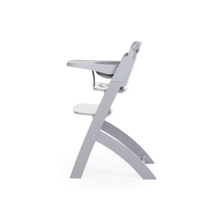 Κάθισμα Φαγητού Evosit Childhome Με Δισκο Stone Grey BR77374