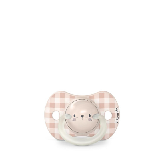 Πιπίλα Φυσιολογική SX PRO Σιλικόνη Night&ampDay 0-6μ...