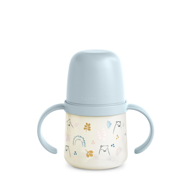 Μπουκάλι Εκπαιδευτικό με λαβές 150ml +6μ BEAR...