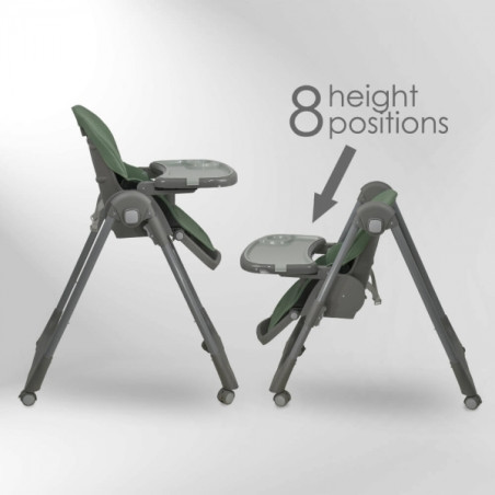 Καρέκλα Φαγητού Bebe Stars Milk Mint 866-174