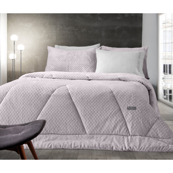 Κουβερτοπάπλωμα Ημίδιπλο Saint Clair Baroque Melanze 180x240