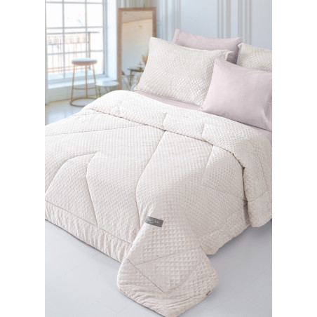 Κουβερτοπάπλωμα Υπέρδιπλο Saint Clair Baroque Ivory 220x240