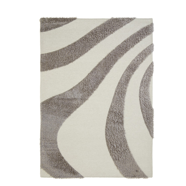 Χαλί Toscana Shaggy BRANCO WHITE SILVER Royal...