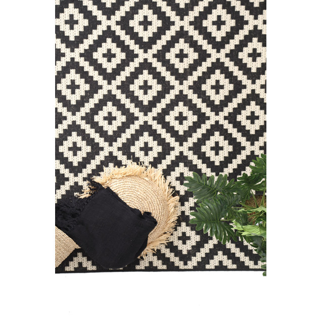 Χαλί Ψάθινο Royal Carpet Flox BLACK 721K 160x235