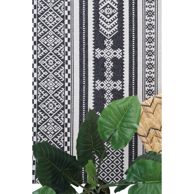 Χαλί Royal Carpet Casa Cotton BLACK 22095 157x230