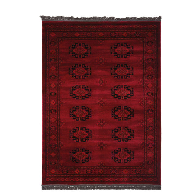 Χαλί Στρόγγυλο Royal Carpet Afgan 6871H D.RED...