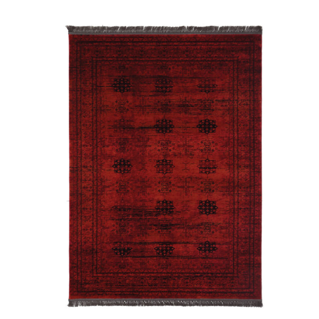 Χαλί Στρόγγυλο Royal Carpet Afgan 8127G RED...