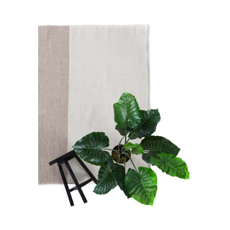 Χαλί Royal Carpet Urban Cotton Kilim Arissa Taupe 160x230