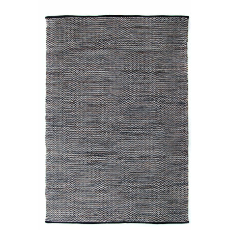 Χαλί Royal Carpet Urban Cotton Kilim Venza Black 160x230