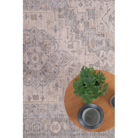 Κλασικό Χαλί Tabriz 647 L-GREY Royal Carpet - 160 x 230 cm