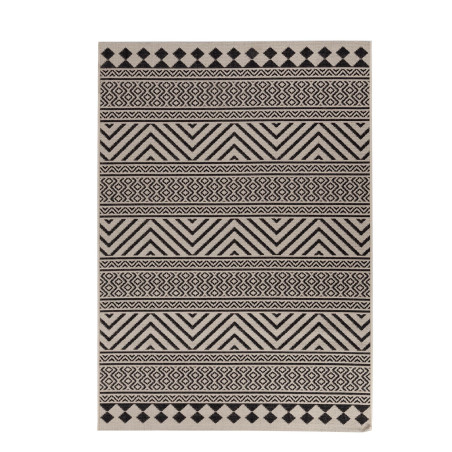 Ψάθα Flox BLACK 7525W Royal Carpet - 140 x 200 cm