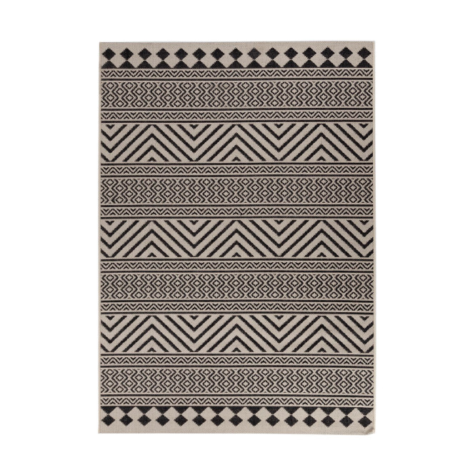 Ψάθα Flox BLACK 7525W Royal Carpet - 160 x 235 cm