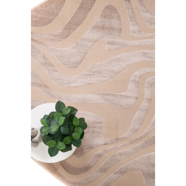 Χαλί Organic 265 BEIGE Royal Carpet - 133 x 133 cm