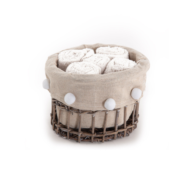 Καλαθάκι Με Λαβέτες 5 Τεμαχίων Nef-Nef Please...