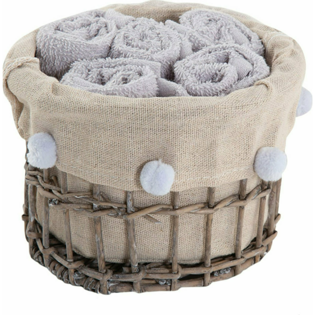 Καλαθάκι Με Λαβέτες 5 Τεμαχίων Nef-Nef Please...