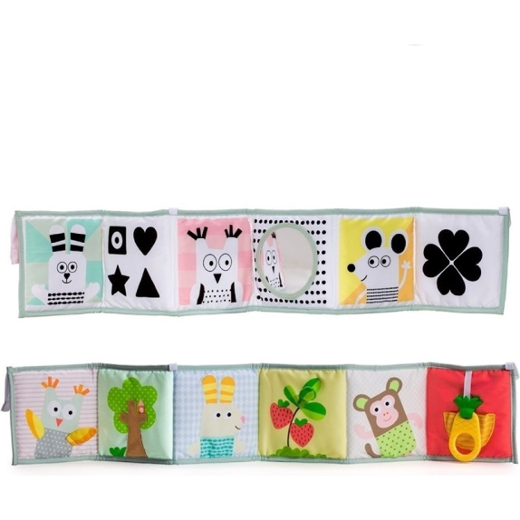 Μαλακό Βιβλίο Taf Toys 3 In 1 Baby Book T-12025