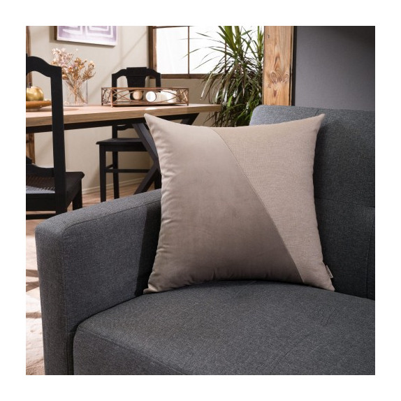 Μαξιλαροθήκη Teoran Minus 07 - 50x50cm με γέμιση