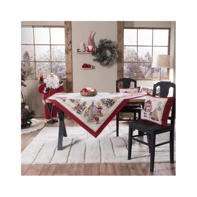 Τραπεζομάντηλο Teoran Wells - 140x140cm