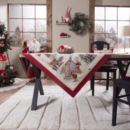 Τραπεζομάντηλο Teoran Wells - 140x140cm