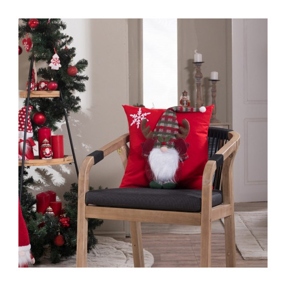 Μαξιλαροθήκη Teoran Sven 01 - 45x45cm με γέμιση