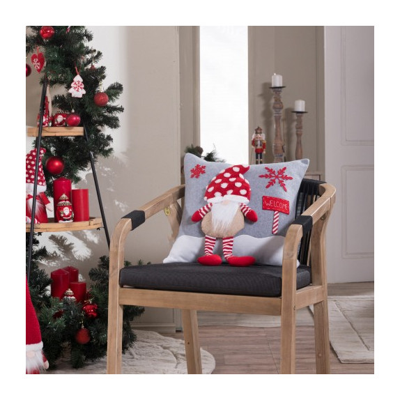 Μαξιλαροθήκη Teoran Sven 03 - 45x45cm με γέμιση