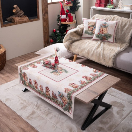 Καρέ & Τραβέρσα Teoran  Leoben (Σετ 2τεμ-) - 100x100cm &amp 40x100cm