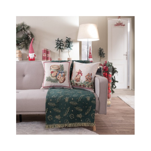 Μαξιλαροθήκη Teoran Leoben - 45x45cm με γέμιση