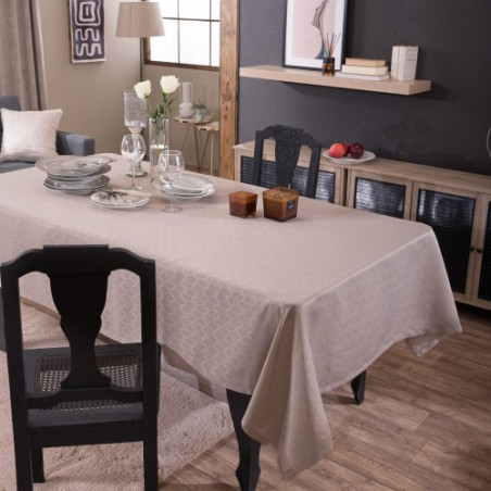 Τραπεζομάντηλο Teoran Dieppe - 160x250cm + 12 πετσέτες