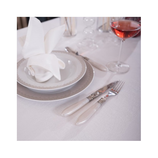 Τραπεζομάντηλο Teoran Rochelle 00 - 155 x 260 cm