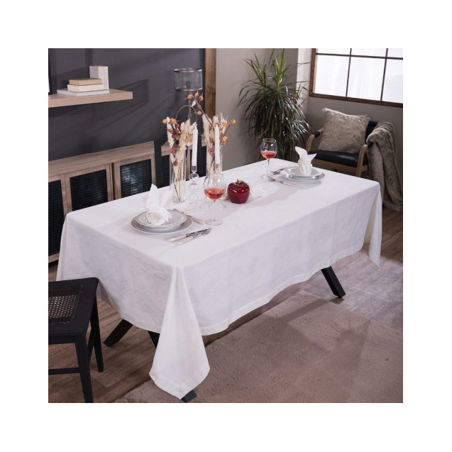 Τραπεζομάντηλο Teoran Rochelle 00 - 155 x 320 cm