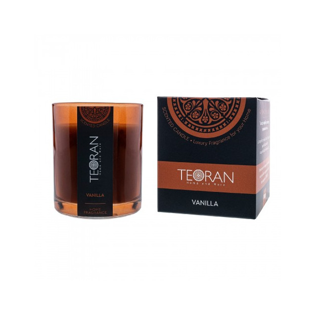 Αρωματικο κερί Teoran Vanilla στρόγγυλο 130γρ -...