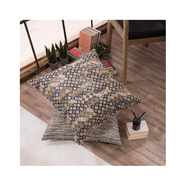 Μαξιλαροθήκη Teoran Carmona - 45x45cm με γέμιση