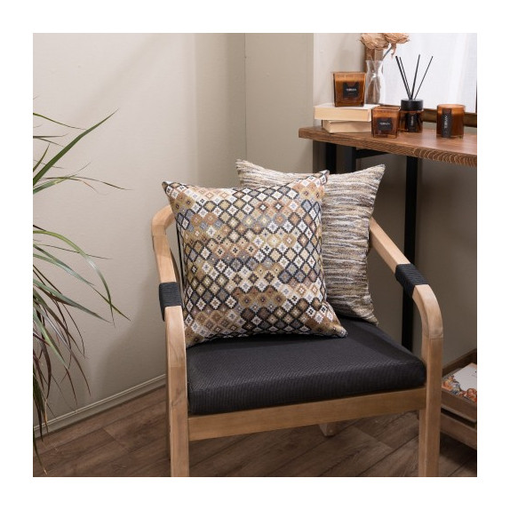 Μαξιλαροθήκη Teoran Carmona - 65x65cm δαπέδου με γέμιση