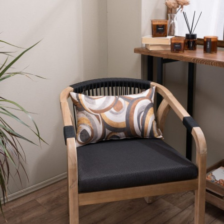 Μαξιλαροθήκη Teoran Merida - 45x45cm με γέμιση