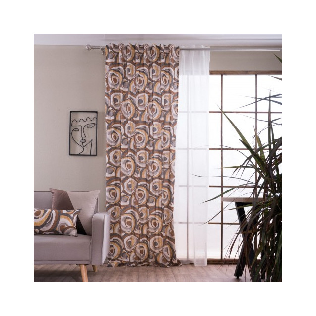 Κουρτίνα Teoran (Έτοιμη Ραμμένη) Merida -...