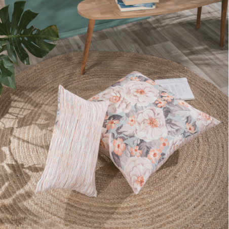 Μαξιλαροθήκη Teoran Teoran Elda- Novelda - 65x65cm δαπέδου με γέμιση