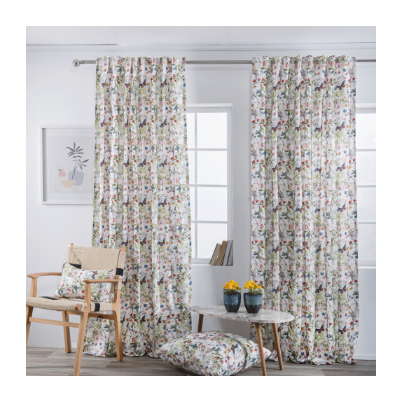 Κουρτίνα Teoran (Έτοιμη Ραμμένη) Leza - 140x275cm