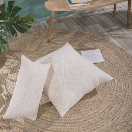 Μαξιλάρι Διακόσμησης TeoranIzola 01 - 65x65cm δαπέδου με γέμιση