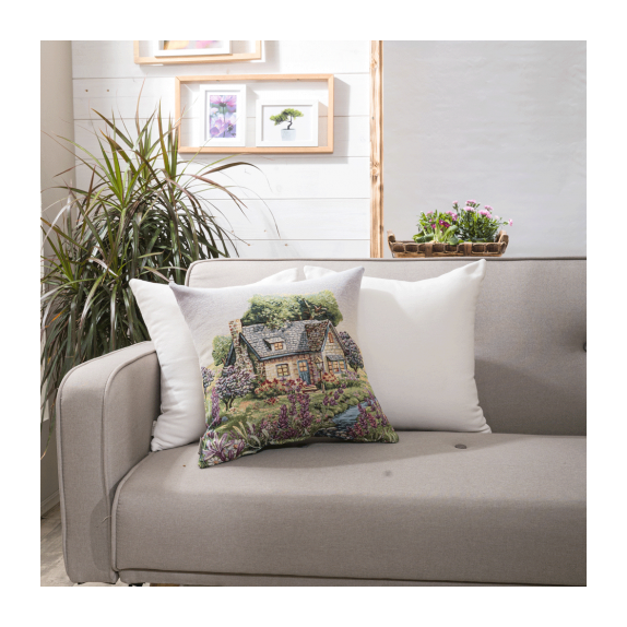 Μαξιλάρι Διακόσμησης TeoranIllano - 45x45cm με γέμιση