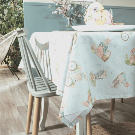 Τραπεζομάντηλο Teoran Pastel - 135x135cm