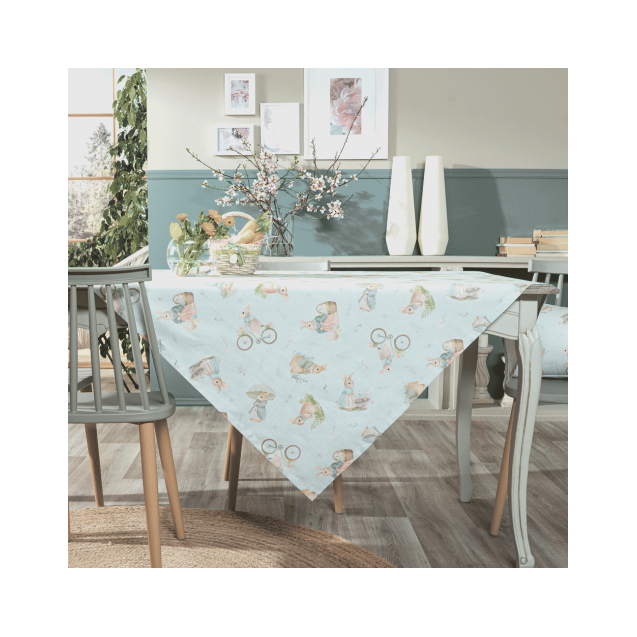 Τραπεζομάντηλο Teoran Pastel - 135x135cm
