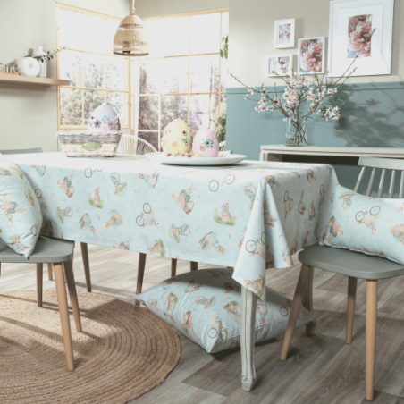 Τραπεζομάντηλο Teoran Pastel - 135x180cm