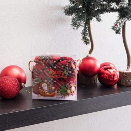  Σετ Χριστουγεννιάτικα Στολίδια 6 Τεμαχίων Teoran Heart Box 5010