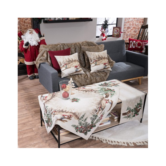 Σετ Καρέ και Runner Teoran Suben 100x100 & 40x100