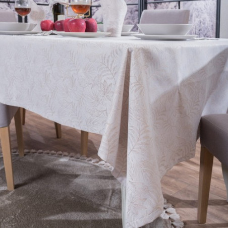 Σετ Τραπεζομάντηλο και 12 Πετσέτες Φαγητού Teoran Correze 160x320